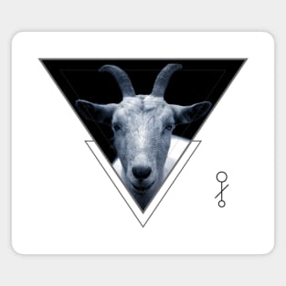 Triangle Goat Sigil Magnet